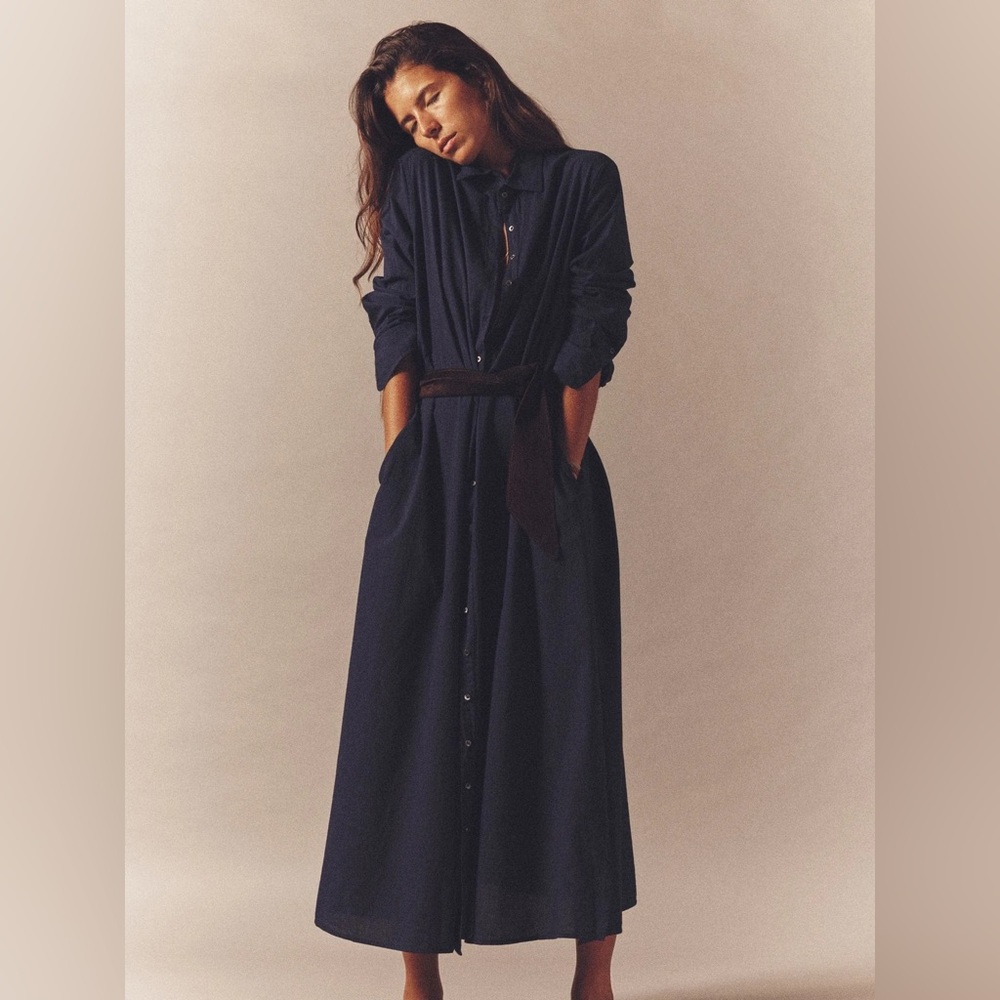XiRENA Navy Boden Dress SZ M
